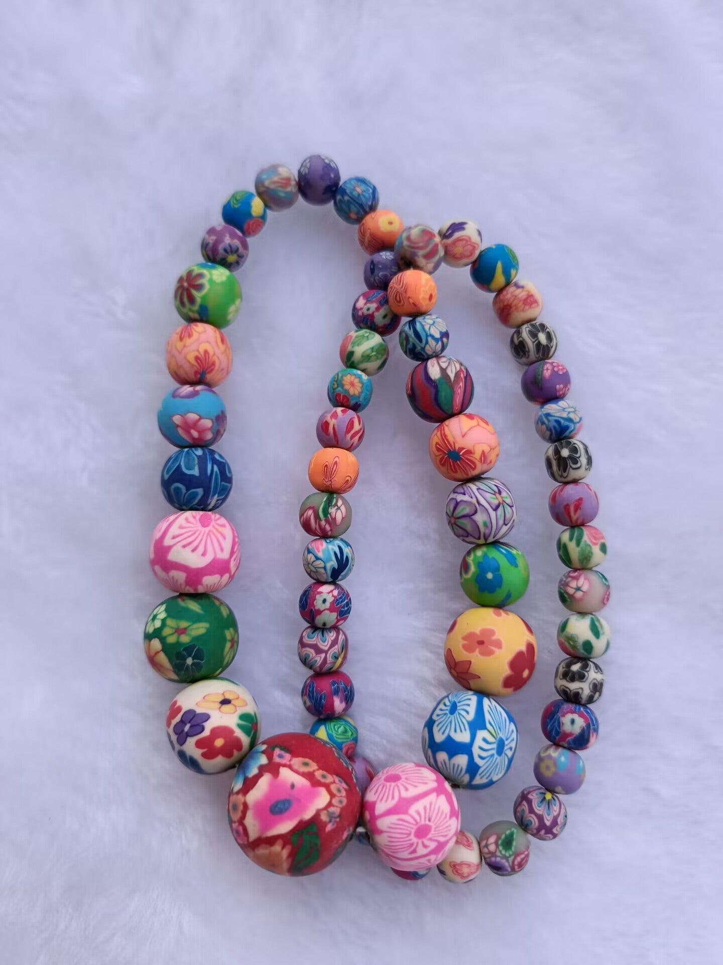 S04 clay beads  bracelet diy wholesale by weight