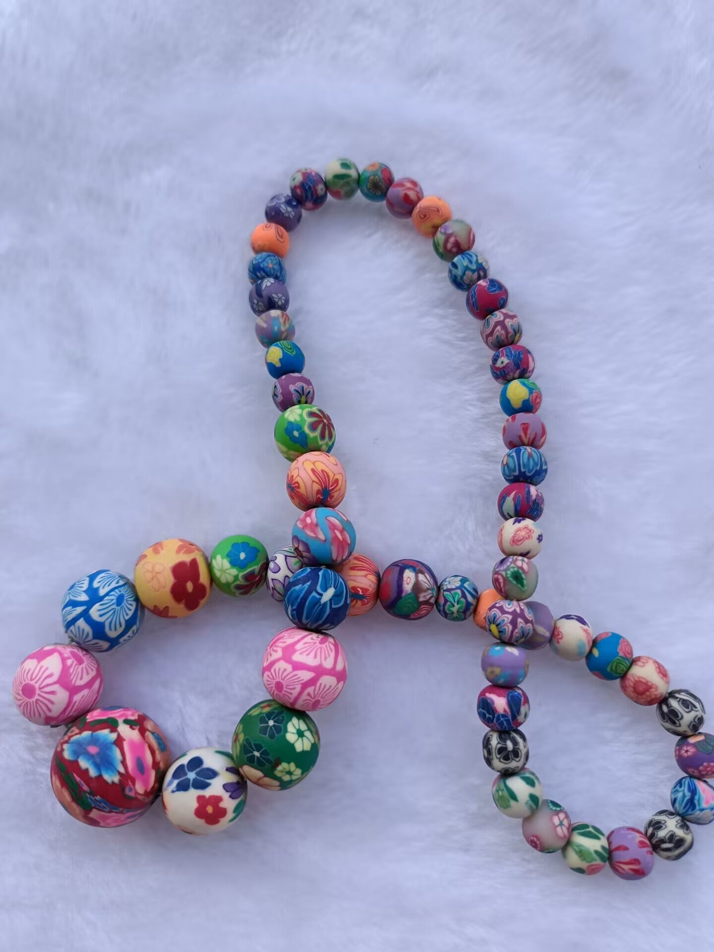 S04 clay beads  bracelet diy wholesale by weight