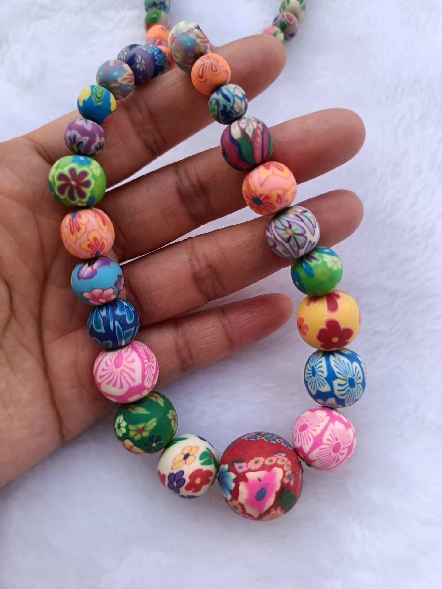 S04 clay beads  bracelet diy wholesale by weight