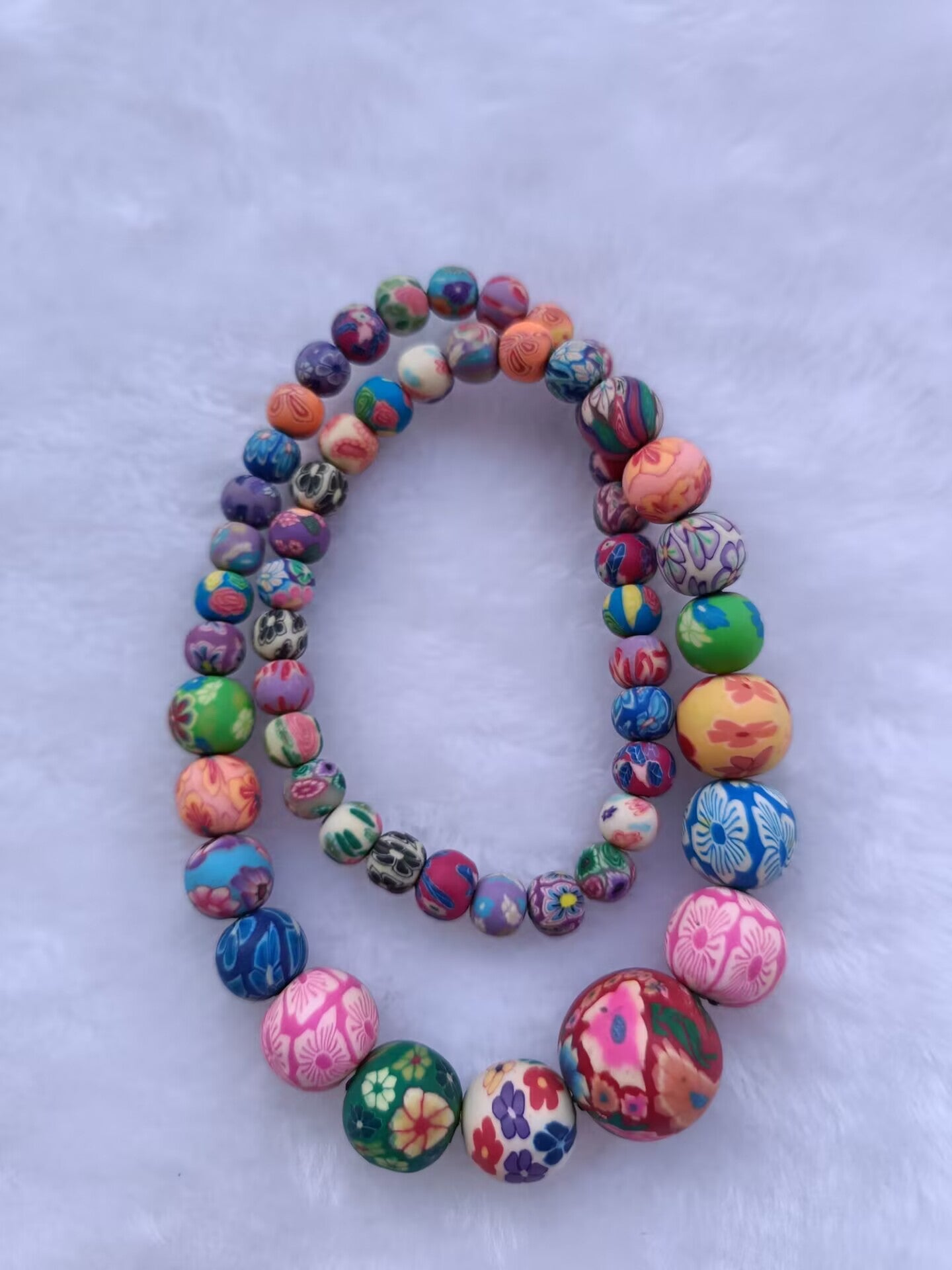 S04 clay beads  bracelet diy wholesale by weight