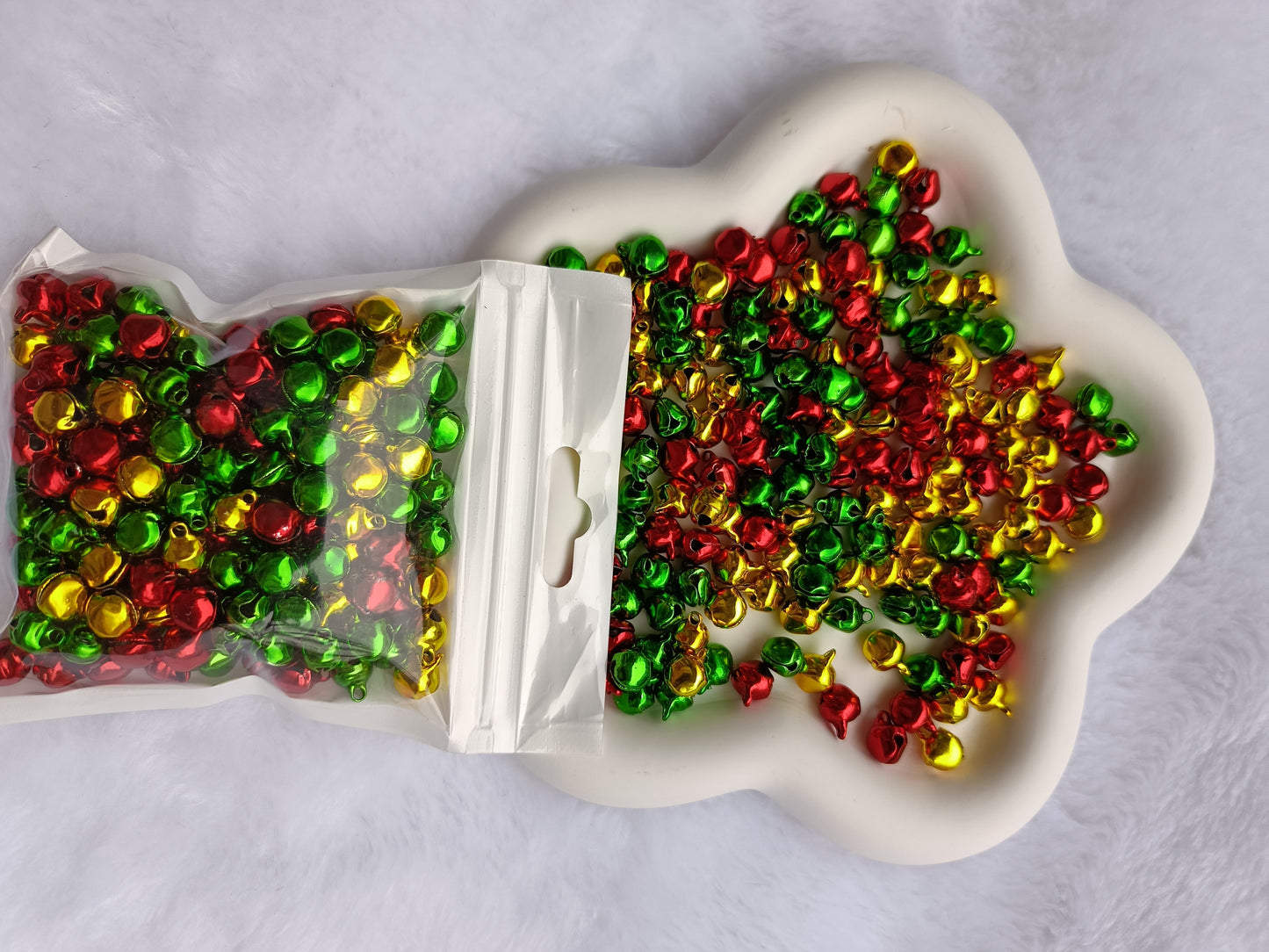 S1012 ring ring bells diy materials wholesale by weight red green yellow mixed